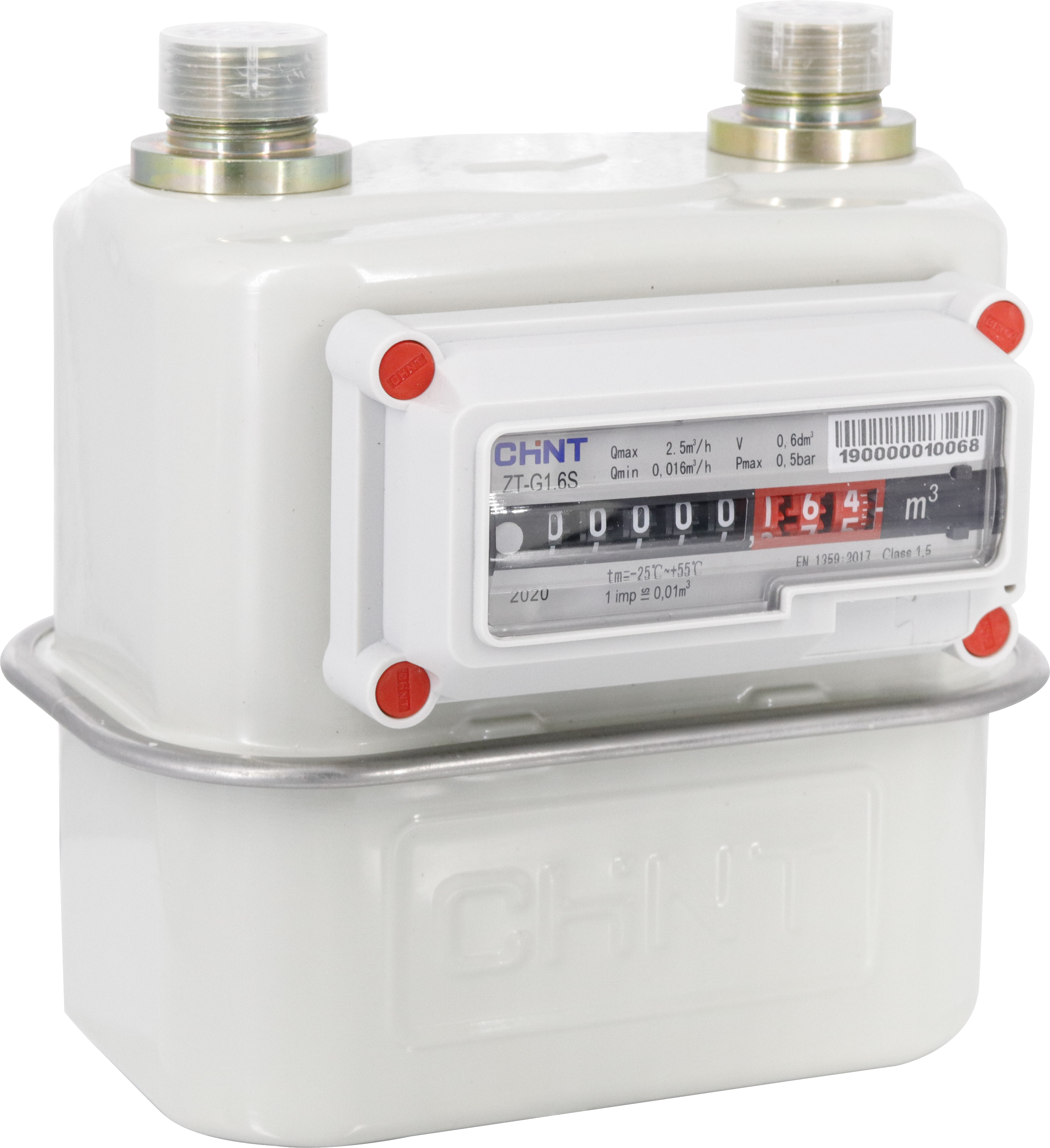 Diaphragm Gas Meter (Steel) - G1.6/G2.5/G4